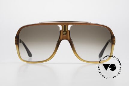 Carrera 5557 Rare 80er XL Sonnenbrille, enorm robuster Optyl-Kunstoffrahmen; Top Qualität, Passend für Herren