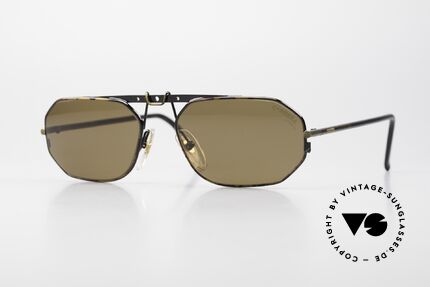 Carrera 5498 90er Sportbrille Polarisierend, äußerst stilvolle 90er Carrera vintage Sonnenbrille, Passend für Herren