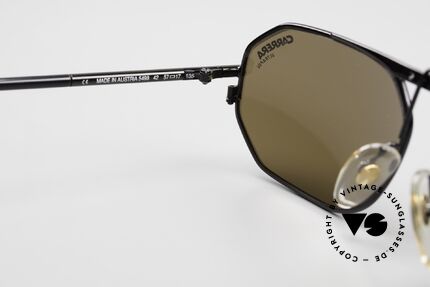Carrera 5498 90er Sportbrille Polarisierend, Carrera ULTRAPOL Sonnengläser (100% UV Schutz), Passend für Herren