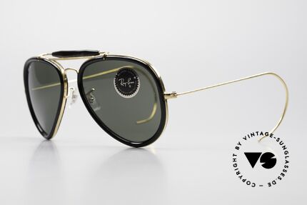 Ray Ban Traditionals Outdoorsman B&L USA Sonnenbrille Limited, G15 - Bausch&Lomb Qualitätsgläser (100% UV), Passend für Herren