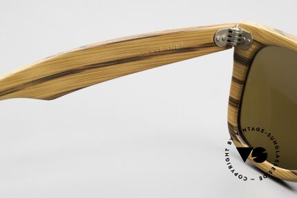 Ray Ban Wayfarer I Woodies USA B&L 80er Wood, keine Retrobrille; ein altes Original; Sammlerstück, Passend für Herren und Damen Ray Ban Wayfarer I Woodies USA B&L 80er Wood, keine Retrobrille; ein altes Original; Sammlerstück, Passend für Herren und Damen