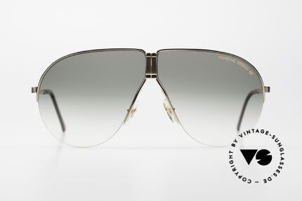 Porsche 5628 Rare 80er Klappsonnenbrille, nobles Designermodell inkl. orig. Faltetui aus Leder, Passend für Herren