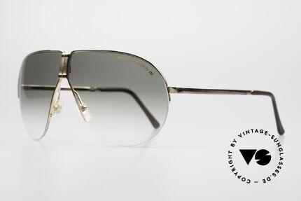 Porsche 5628 Rare 80er Klappsonnenbrille, halb rahmenlos = sehr leicht & angenehm zu tragen, Passend für Herren