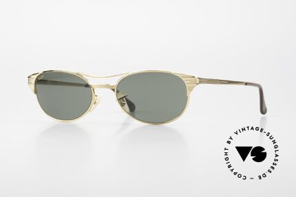 Ray Ban Signet Oval Alte B&L USA 80er Sonnenbrille, original 80er Sonnenbrille von RAY-BAN, USA, Passend für Herren und Damen