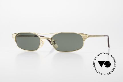 Ray Ban Signet Rectangle B&L USA 80er Sonnenbrille Details