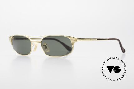 Ray Ban Signet Rectangle B&L USA 80er Sonnenbrille, fühlbare Top-Qualität; für die Ewigkeit gemacht, Passend für Herren und Damen