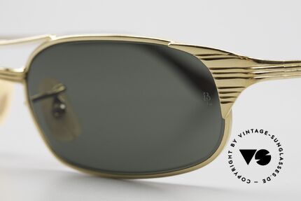 Ray Ban Signet Rectangle B&L USA 80er Sonnenbrille, Mod.-Bezeichnung: W1396, Signet 52 Rectangle, Passend für Herren und Damen