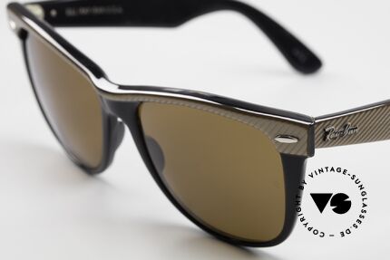 Ray Ban Wayfarer II 80er Kult Sonnenbrille, ungetragen (wie alle unsere alten B&L Ray-Bans), Passend für Herren und Damen