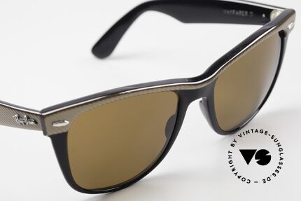 Ray Ban Wayfarer II 80er Kult Sonnenbrille, KEINE retro Sonnenbrille, 100% vintage Original, Passend für Herren und Damen