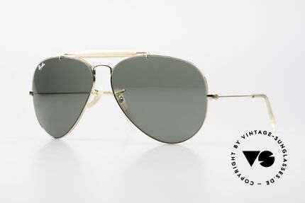 Ray Ban Outdoorsman II B&L USA Brille 80er Aviator Details