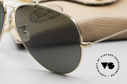 Ray Ban Outdoorsman II B&L USA Brille 80er Aviator, 2nd hand im absolut neuwertigen Zustand + Etui, Passend für Herren