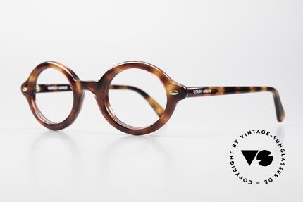 Giorgio Armani 423 Kleine Ovale 90er Brille, einfach nur stylisch und in absoluter Spitzen-Qualität, Passend für Herren und Damen