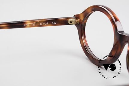 Giorgio Armani 423 Kleine Ovale 90er Brille, die Fassung kann natürlich beliebig verglast werden!, Passend für Herren und Damen