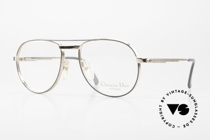 Christian Dior 2448 Vergoldete Monsieur Brille Details