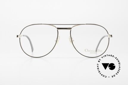 Christian Dior 2448 Vergoldete Monsieur Brille, Luxus Dior Designer-Fassung von 1989; echt vintage!, Passend für Herren