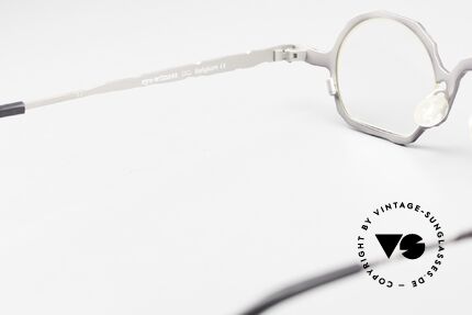 Theo Belgium Eye-Witness DG Designerbrille Von 1998, KEINE RETRObrille, sondern ein altes Unikat von 1998, Passend für Herren und Damen