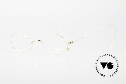 Filou 1900 Im Stile einer Antiken Brille, Design in Anlehnung an antike Brille um 1900, Passend für Herren und Damen