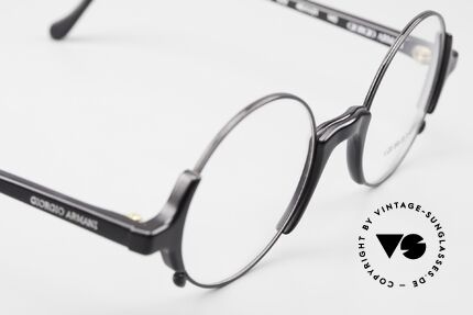 Giorgio Armani 326 Runde 90er Designer Brille, KEINE Retromode, sondern ein altes Armani-Original!, Passend für Herren