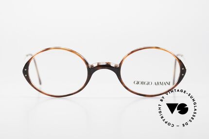 Giorgio Armani 363 90er Unisex Brille Oval, schlichte & puristische GA Fassung "Unisex-Brille", Passend für Herren und Damen Giorgio Armani 363 90er Unisex Brille Oval, schlichte & puristische GA Fassung "Unisex-Brille", Passend für Herren und Damen