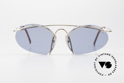 Porsche 5690 2 in 1 Sonnenbrille Zwei Styles, Größe: medium, Passend für Herren und Damen