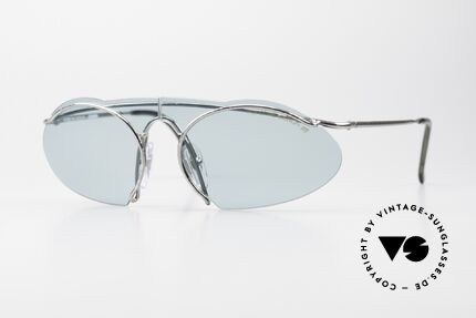 Porsche 5690 2 Styles Sonnenbrille 90er, ultra sportliche, Designer-Sonnenbrille aus den 90ern, Passend für Herren und Damen