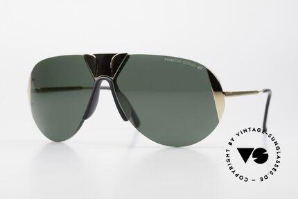 Porsche 5636 Rare 90er Brille Aviator, einzigartige 90er Porsche Design Sonnenbrille, Passend für Herren