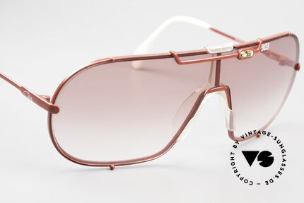 Cazal 903 XXL 80er Vintage Sonnenbrille, mit brauner Wechselscheibe und orig. CAZAL Etui, Passend für Herren und Damen