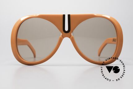 Silhouette Futura 572 Limitierte Kunst Sonnenbrille, 1974 von der Star-Designerin Dora Demel entworfen, Passend für Damen