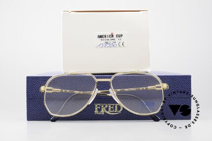 Fred America Cup - S Rare Luxus Juwelier Brille, Größe: medium, Passend für Herren