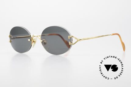 Cartier sunglasses rimless best sale