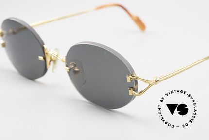 Cartier Rimless Giverny Ovale Randlose Luxusbrille, ein teures ORIGINAL im scheinbar zeitlosen Design, Passend für Herren und Damen