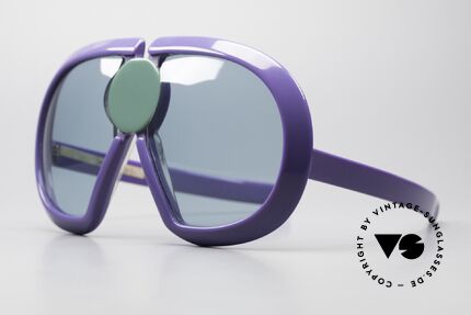 Silhouette Futura 571 Kunst Sonnenbrille Von 1974, eine futuristische Kombination aus Mode und Kunst, Passend für Damen