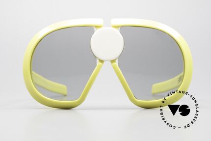 Silhouette Futura 571 Museum Sonnenbrille 1970er, 1974 von der Star-Designerin Dora Demel entworfen, Passend für Damen