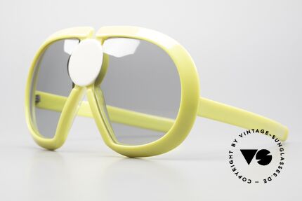 Silhouette Futura 571 Museum Sonnenbrille 1970er, eine futuristische Kombination aus Mode und Kunst, Passend für Damen