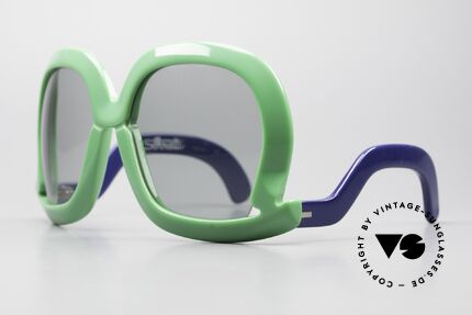 Silhouette Futura 564 70er Designer Sonnenbrille, eine futuristische Kombination aus Mode und Kunst, Passend für Damen