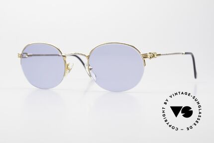 Fred Grand Largue - M Panto Luxus Sonnenbrille, einmalige Designerbrille von Fred, Paris aus den 90ern, Passend für Herren