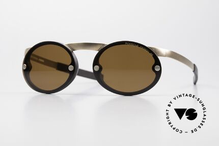 Porsche 5694 P0050 Magnetische Sonnenbrille 90er Details