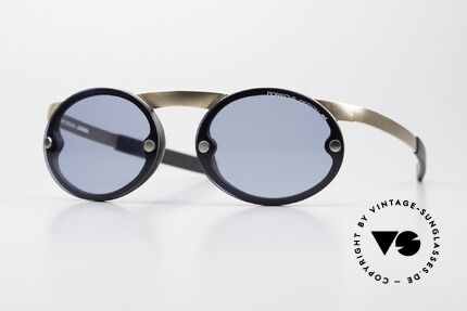 Porsche 5694 P0050 Magnetische Sonnenbrille 90er, Größe: medium, Passend für Herren