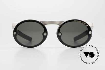 Porsche 5694 P0051 Magnet Sonnenbrille 90er, die Gläser sind magnetisch am Rahmen befestigt, Passend für Herren