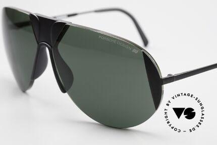 Porsche 5636 90er Aviator Brille Herren, die Linsen sind ein integrales Rahmenelement, Passend für Herren