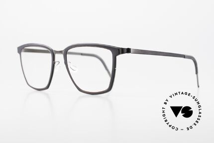 Lindberg 9731 Strip Titanium True Vintage Brille 2018, federleicht und dennoch sehr stabil und sehr langlebig, Passend für Herren und Damen