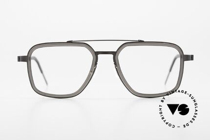 Lindberg 9743 Strip Titanium Herren Designerbrille Titan, Modell 9743, GR77, Größe 49/18, T407-135, Color U9, Passend für Herren