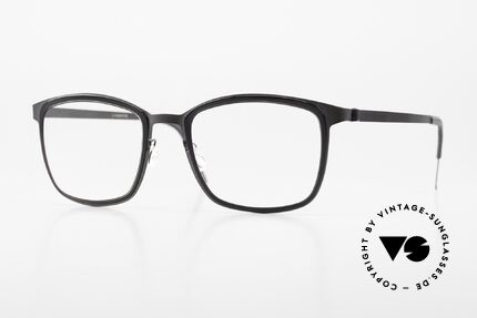 Lindberg 9702 Strip Titanium Leichte Designerbrille 2017, klassische Lindberg Strip Titanium Fassung von 2017, Passend für Herren und Damen