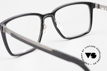 Lindberg 1242 Acetanium Markante Designerbrille, diese Qualitätsfassung ist natürlich beliebig verglasbar, Passend für Herren