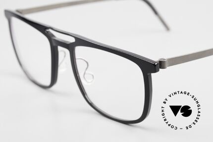 Lindberg 1256 Acetanium Designerbrille Doppelbrücke, vielfach ausgezeichnet; verdient das 'vintage' Prädikat, Passend für Herren und Damen