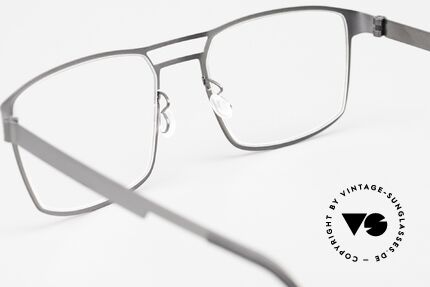 Lindberg 9599 Strip Titanium Herrenbrille Kollektion 2017, die orig. DEMOgläser können beliebig getauscht werden, Passend für Herren
