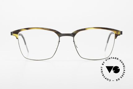 Lindberg 9837 Strip Titanium Kombibrille Ladies & Gents, Titan-Fassung mit Azetat-Oberrand = "Kombibrille", Passend für Herren und Damen