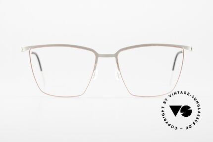 Lindberg 7421 Strip Titanium Feminine Damenbrille 2018, Modell 7421, T408, Gr. 51/15, Bügel 135, Color U38, Passend für Damen