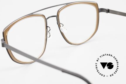 Lindberg 9735 Strip Titanium X Large Brille Für Frauen, die orig. DEMOgläser können beliebig getauscht werden, Passend für Damen