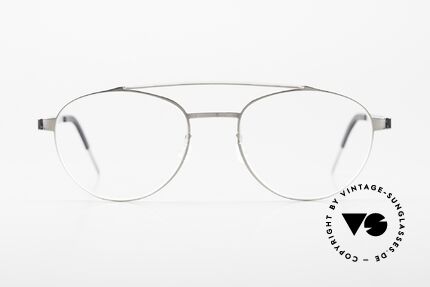 Lindberg 9616 50 Strip Titanium Leichte Designerbrille Unisex, Modell 9616, in Größe 50/19, Bügel 135 und Color P10, Passend für Herren und Damen